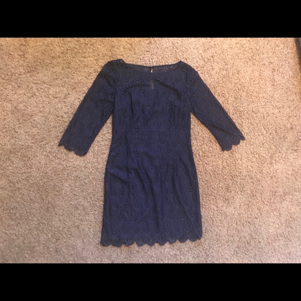 [Lilly Pulitzer] Scalloped Lace Dress